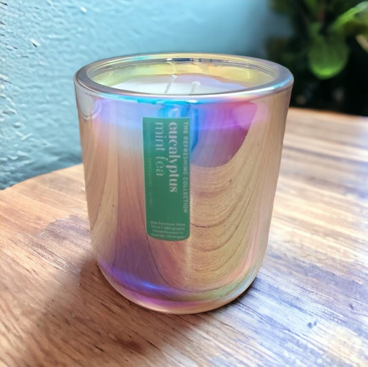 "Eucalyptus Mint Tea" Luxury Candle 10 OZ  The Refreshing Collection