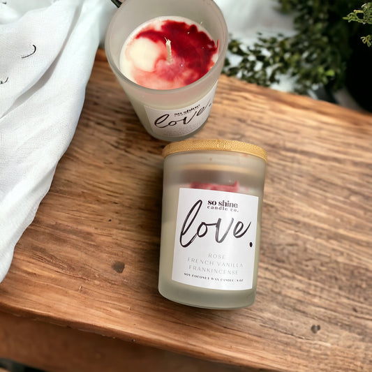 "LOVE" Luxury Candle 8 OZ Fruit of the Spirit Collection